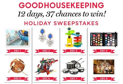 good housekeeping sweepstakes|12 Days of Giveaways Sweepstakes .